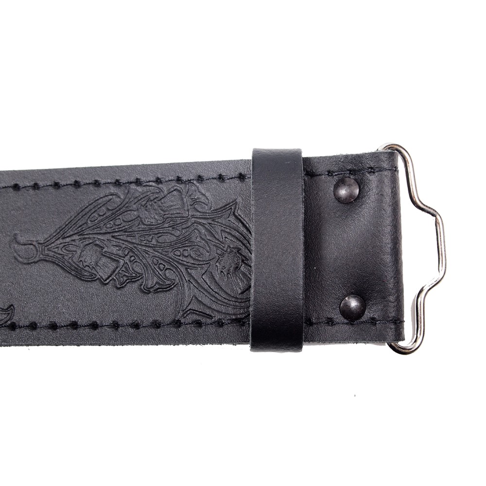 Belt with Thistles