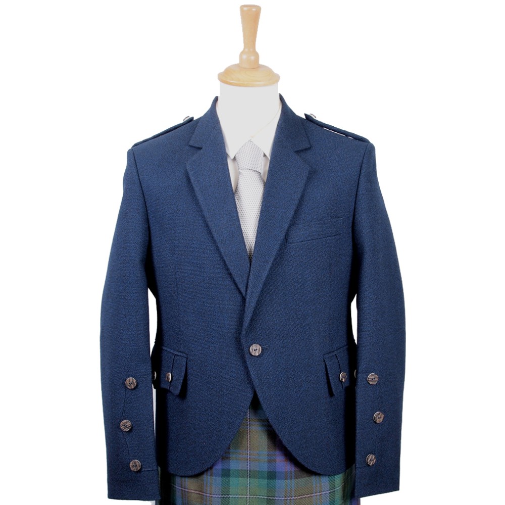 Navy Blue Arrochar Tweed Jacket