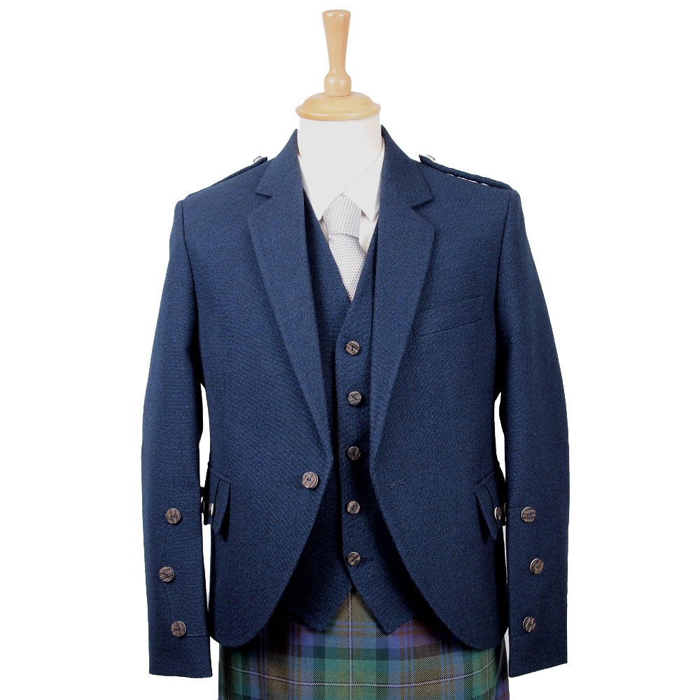 Navy Blue Arrochar Tweed Jacket