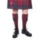 Burgundy Kilt Hose