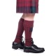 Burgundy Kilt Hose