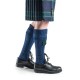 Lomond Blue Kilt Hose