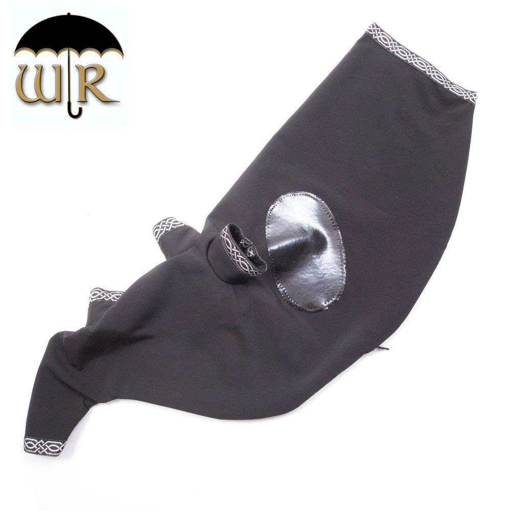 The Heritage Piper Cover - Black/Silver