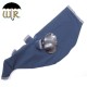The Heritage Piper Cover - Navy/Silver