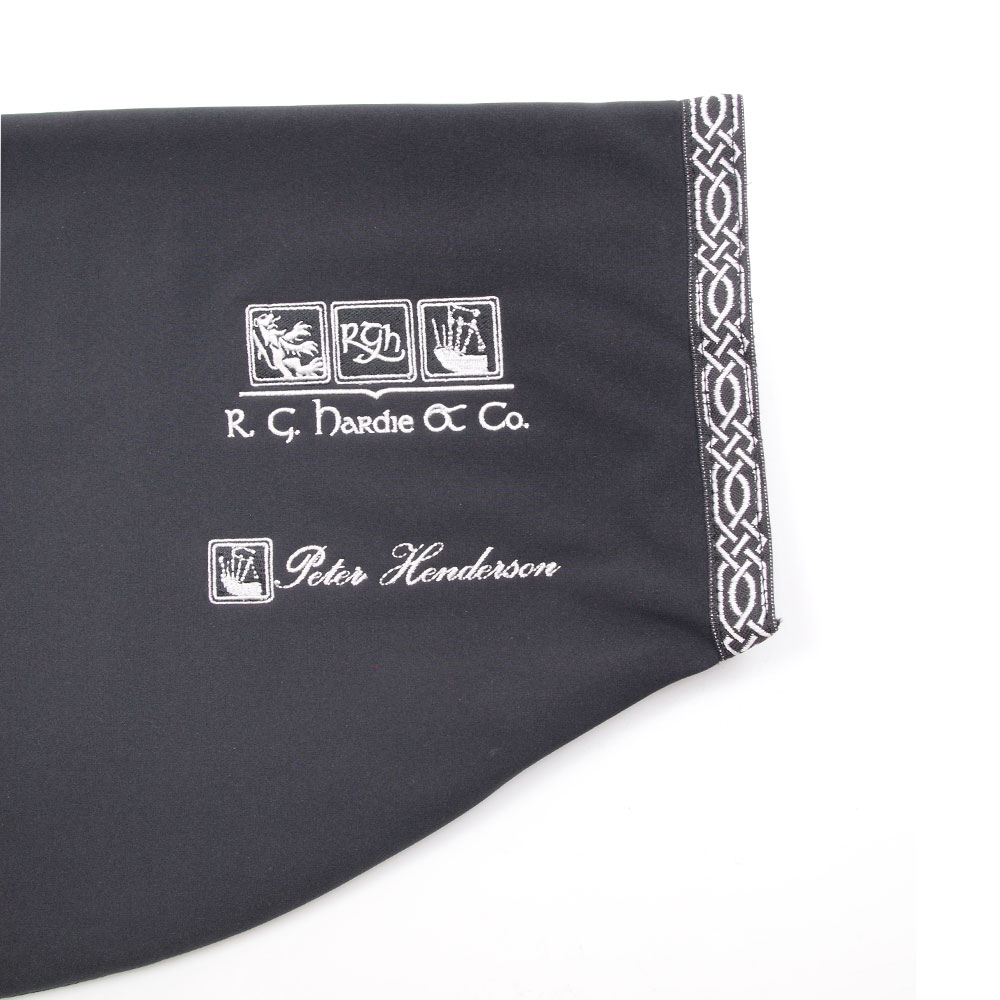 The Heritage Piper Cover - Black/Silver