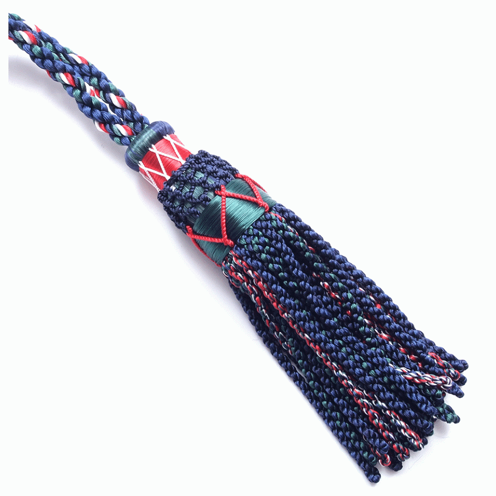 Multi-Coloured Silk Bagpipe Cords